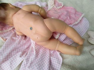 Toodles The Action Doll 1957 Orig Pink Gingham Vtg 21 