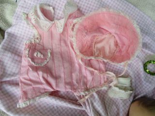 Toodles The Action Doll 1957 Orig Pink Gingham Vtg 21 