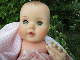 Toodles The Action Doll 1957 Orig Pink Gingham Vtg 21 