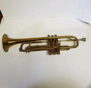 Henri Selmer Paris Trumpet Signed Circa 1920s - 30s Rare Grands Prix