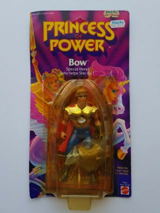 Vintage Princess Of Power Bow,  Moc,  She - Ra,  Motu,  He - Man,  Figure,