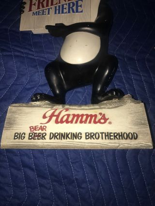 Vintage Hamm ' s Beer Sign 