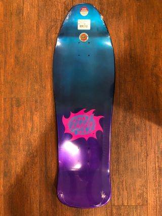 - Santa Cruz Jason Jessee NEPTUNE 1 REISSUE Skateboard Deck Purple Fade 2