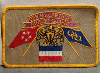 US ARMY Gen MacArthur Honor Guard HG HQ Alumni Patch,  Decal Sticker WWII Korea 3