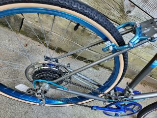 Vintage ROSS Diamond Cruiser Mountain Bike BMX MTB UKAI Suntour 26 1980s Blue 3