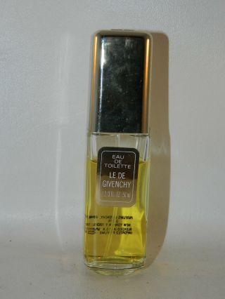 Le De Givenchy Perfume 1 2/3 Oz Eau De Toilette Edt Spray 1.  7 Vintage 80 Full