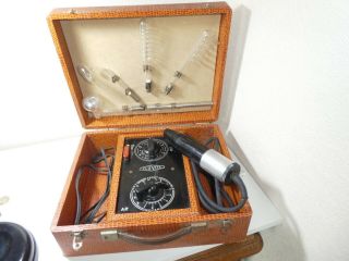 Vintage Violet Ray Wand Machine Electric Therapy Fluvita