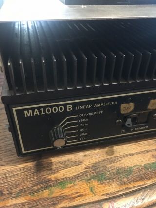 Rare Metron Ham Radio MA1000B 4