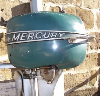 Mercury Rocket Model Ke - 4 1947 Outboard Boat Motor 7.  5 Hp Antique
