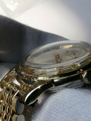 Rare vintage Omega Constellation PIE PAN SS & 14K Gold Arrow - indices 6