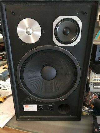 Jbl L166 Vintage Speakers Consecutive Serial Numbers