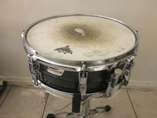 Ludwig Vintage Black Galaxy Acrolite Snare Drum