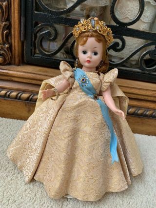 RARE Vintage Madame Alexander Englands Queen Elizabeth Cissette Doll Coronation 2