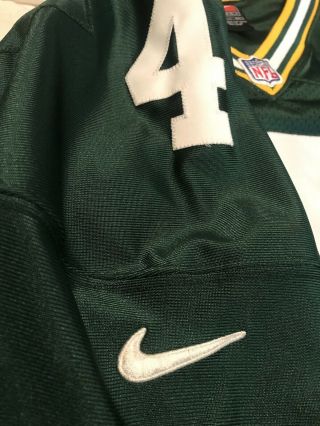 Vintage 90’s Authentic Nike Pro - Cut Brett Favre Jersey Size 52 XXL Packers 5