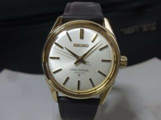 Vintage 1967 Seiko Mechanical Watch [lord Marvel 36000] 5740 - 8000 23j 36000bph