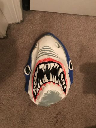 Vintage JAWS Collegeville Halloween Costume Mask And Outfit 6