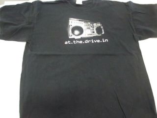 Vintage 2000 At The Drive In Concert Band T Shirt Mars Volta Tagged Gildan Xl