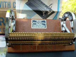 Vintage Read Smock Gathering Machine 16 Row Pleater Mfg. , 2