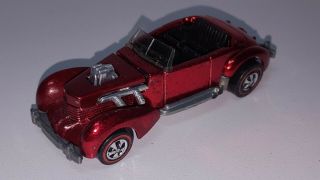 Vintage Hot Wheels Redline 1970 Classic Cord Red