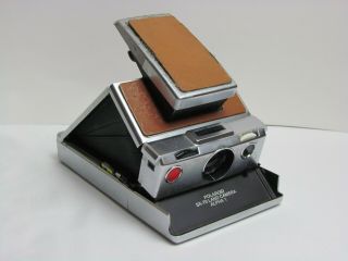 Vintage Leather 1978 POLAROID SX - 70 Land Camera Model Alpha 1 2