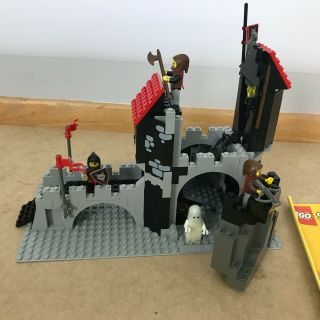 Lego 6075 Castle Wolfpack Tower Complete Set Without Box With Instructions Vtg