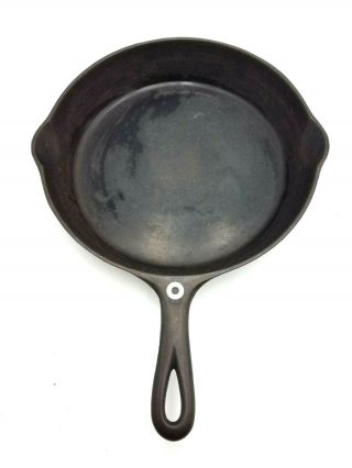 Vintage Cast Iron Griswold 704 8 Skillet/frying Pan Erie Pa 10.  5 Inches
