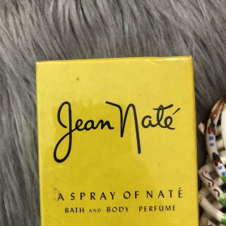 JEAN NATE A Spray Of Nate BATH and BODY PERFUME 1 OZ VTG 70s 2
