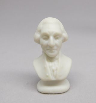 Vintage Carol Pongracic George Washington Bust Dollhouse Miniature 1:12