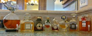 8 Guerlain Vintage Extrait Combo Samples Jicky,  L 