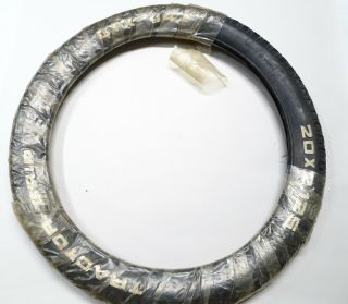 Vintage Gtx 442 20 X 2.  125 White Letter Muscle Bike Tractor Grip Tire Nos