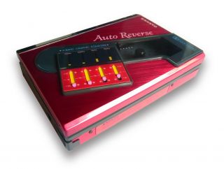 RARE Vintage Retro 80s SANYO Walkman MGP - 800D.  Fashion & Sound Line.  4x EQ 2