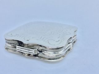 Dutch Silver Peppermint Or Snuff Box 1851