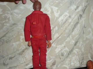 Vintage The Six Million Dollar Man Action Figure w/Clothes/Patch 1970s 3