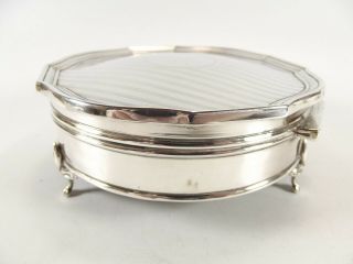 ANTIQUE SILVER JEWELLERY BOX HALLMARKED BIRMINGHAM 1923 REF 1004/2 5