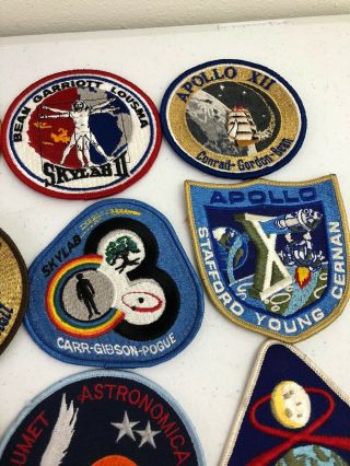 Vtg Space Astronaut Skylab,  Apollo,  & More Patches 4