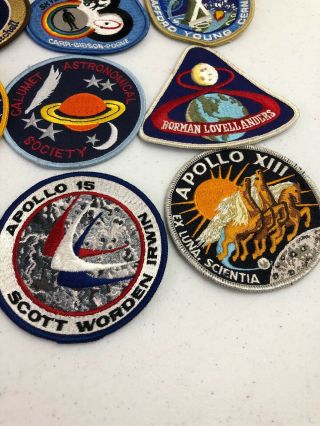 Vtg Space Astronaut Skylab,  Apollo,  & More Patches 5