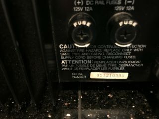 Adcom GFA - 565 Monoblock Amplifier in - Rare Amp 7