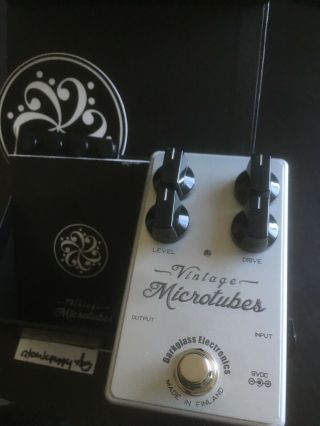 Darkglass Vintage Microtubes Bass Overdrive Pedal W/ Box.