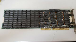 Vintage Ast Rampage 286 16bit Isa Expanded Memory Card Full Upgrade 2mb