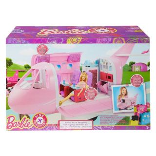 Mattel Barbie Pink Passport Glamour Jet,