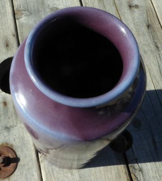 Vintage Bybee Pottery Vase Kentucky Antique Arts & Crafts Drip Glaze 3