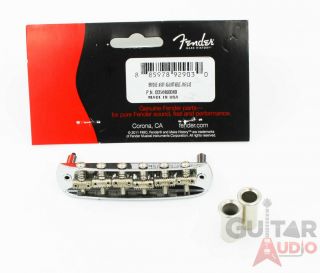 Fender Usa American Vintage Jaguar/jazzmaster Guitar Bridge & Thimbles