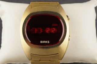 Birks Vintage Digital Led 24hr Watch Ws420