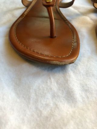 Pre - owned Tory Burch Miller sandals.  Size 9.  Vintage brown color. 4