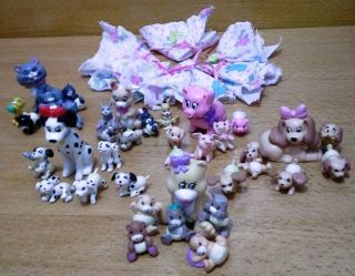 Magic diaper Little Joys Mommy and 5 babies completed set total 36pcs Galoob 2