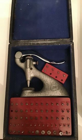 Seitz Watchmakers Jewelling Tool / Jewel Press,  Vintage.