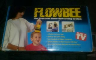 Vintage As Seen On Tv Flowbee Precision Haircutting System W Attachments & Box