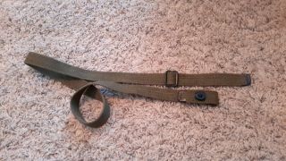 USGI WW2 ERA.  30 M1 CARBINE SLING and OILER - OD - - 2