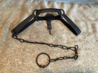 Vintage Sargent No 12 Double Long Spring Trap Trapping Victor Newhouse