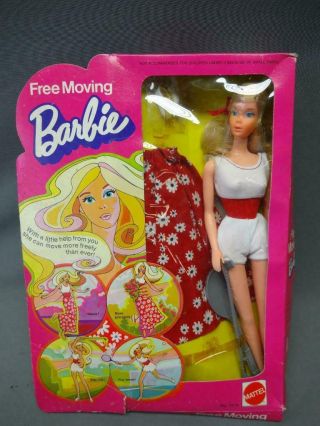 Moving Barbie 1971 Doll Vintage 1970 